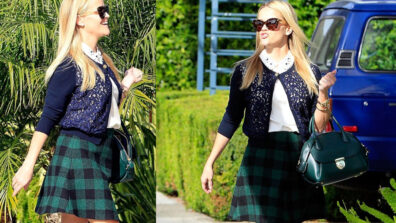 Sneak Peek: Reese Witherspoon’s Checkered Skirts Are Creating New Fashion Standards