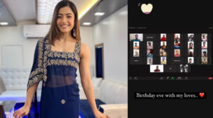 So cute: Rashmika Mandanna is celebrating birthday eve with the love of her life, see pictures