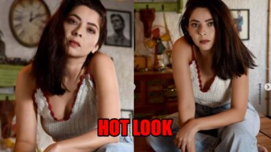 Sonalee Kulkarni JEANius Looks In White Crochet Top And Denim Jeans: See Pics