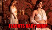 Sonam Kapoor flaunts her baby bump in an ivory outfit, fans love it