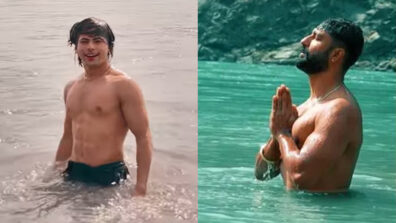 Spiritual Vibes: Siddharth Nigam follows Vicky Kaushal, takes dip in Holy Ganga water