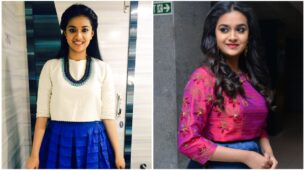 Style Your Traditional Maxi Skirts Like Keerthy Suresh, Check Out Her Ensembles