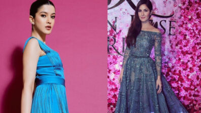 Style Yourself In These Lovely Blue Gowns Like Katrina Kaif And Shanaya Kapoor