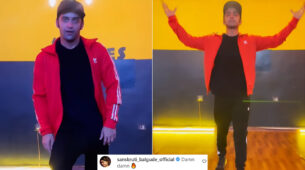 Sumedh Mudgalkar shows off his groovy dance moves, Sanskruti goes all fire