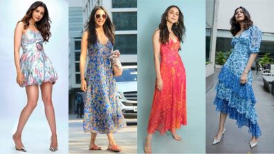 Summer Vibes: Check Out The Iconic Look Of Rakul Preet Singh In These Cute Floral Dresses