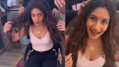 Surbhi Chandna rocks in crop top and track pant, becomes modern-day Manjulika