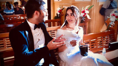 Surbhi Jyoti and Shaheer Sheikh engage in Catholic wedding, see viral pics