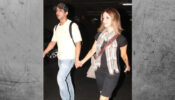 Sussanne Khan spotted with rumoured boyfriend Arslan Goni at the airport, watch