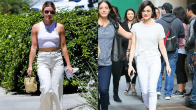 Take A Look At Some Of Lucy Hale’s Pretty White Ensemble Moments