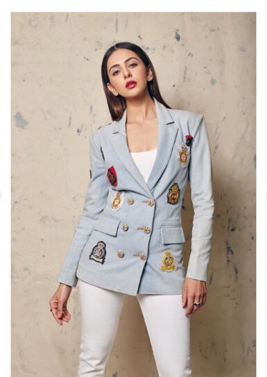 Take Cues From Rakul Preet Singh And Wear Your Blazers In Style - 0