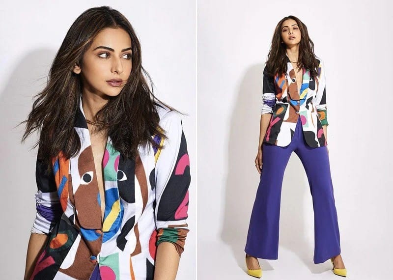 Take Cues From Rakul Preet Singh And Wear Your Blazers In Style - 2