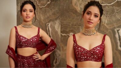 Tamannaah Bhatia, Dressed In Red Ethnic Wear, Is A Sight To Behold