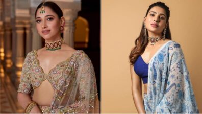 Tamannaah Bhatia To Samantha Ruth Prabhu: Celebrities In Breezy Lehengas Perfect For Weddings