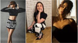 Tara Sutaria, Dhvani Bhanushali and Janhvi Kapoor will make you fall in love black outfit swag, see pics