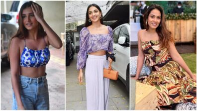 Tara Sutaria, Kiara Advani and Mira Kapoor cut casual figure in Zara printed crop tops