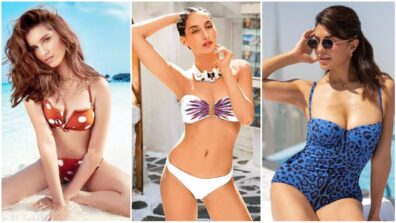 Tara Sutaria, Nora Fatehi and Jacqueline Fernandez ooze with sensuality in beachwear