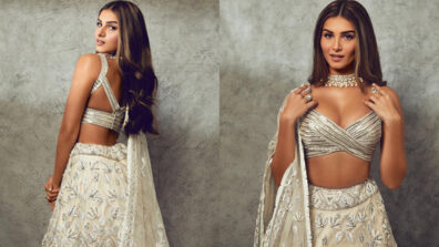 Tara Sutaria stuns like white swan in embellished lehenga choli, see pictures