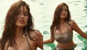 Janhvi Kapoor Looks Like Beautiful Mermaid As She Emerges From Water In Golden Bralette: See Pics