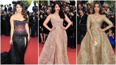 Times when Priyanka Chopra, Aishwarya Rai and Sonam Kapoor graced the red carpet in sequinned designer gowns