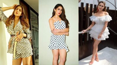 Times When Sara Ali Khan Looked Flawless In Polka – Dotted Outfits