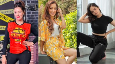 TMKOC beauties Munmun Dutta, Sunayana Fozdar and Palak Sindhwani are shining in their designer ensembles