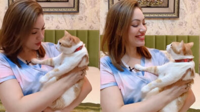 TMKOC Munmun Dutta is an animal lover in real life, see adorable moment with cat