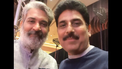 TMKOC’s Shailesh Lodha enjoys special meeting with RRR director SS Rajamouli, what’s cooking?