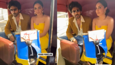 Too Cute To Handle: Kartik Aaryan and Kiara Advani enjoy autorickshaw ride together in Mumbai, check ASAP