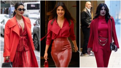 Top 5 Red Ensembles Of ‘Boss Lady’ Priyanka Chopra