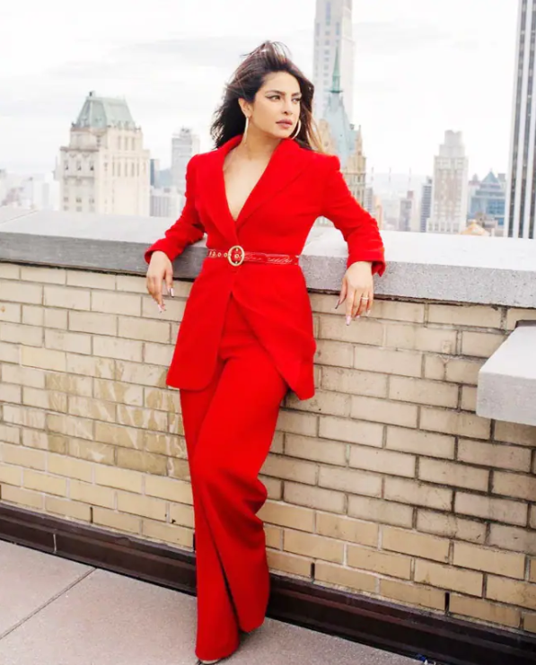 Top 5 Red Ensembles Of ‘Boss Lady’ Priyanka Chopra - 2