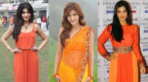 Top Orange Outfits Donned By Shruti Haasan, Take A Look