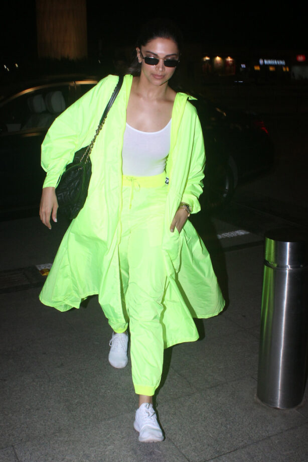 Tracksuits Are A Must For Deepika Padukone’s Airport Looks - 3