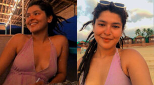 Trending: Nidhi Bhanushali goes bold like never before, dons sensuous bikini at beach to impress
