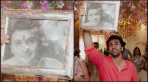 Trending: Ranbir Kapoor misses father Rishi Kapoor while holding his photo frame during Mehendi ceremony, fans get emotional