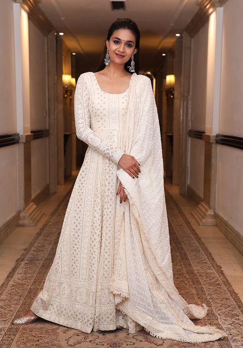 Keerthy Suresh To Jacqueline Fernandez: Divas Stealing Our Hearts In White - 1