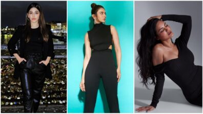 Ultimate Fashion Face-off: Alaya F Vs Rakul Preet Singh Vs Esha Gupta: Who’s your dream date in black outfit?