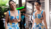 Urfi Javed stuns in floral mini-Co-Ord set, netizens say ‘fridge ka cover pahen kar aa gayi’