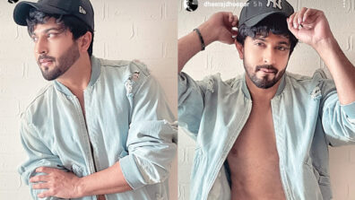 Viral Pic: Dheeraj Dhoopar dons rapper look, flaunts expensive Calvin Klein advertisement like a pro