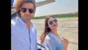 Vivek Dahiya and Divyanka Tripathi head out for a romantic getaway, see video