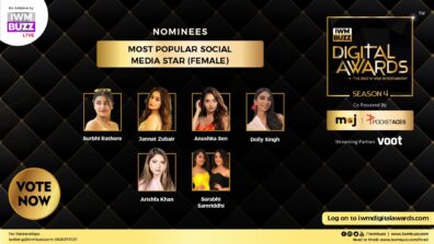 Vote Now: Most Popular Social Media Star (Female): Anushka Sen, Arishfa Khan, Dolly Singh, Jannat Zubair Rahmani, Surabhi Samriddhi, Surbhi Rathore