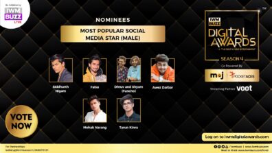 Vote Now: Most Popular Social Media Star (Male): Awez Darbar, Dhruv and Shyam (Funcho), Faisu, Mohak Narang, Siddharth Nigam, Tarun Kinra