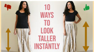 Wanna look tall? Here are 4 tips for your clothing!
