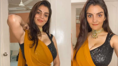 Watch: Anveshi Jain’s most sensuous reel video in saree