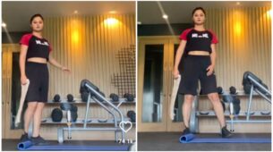 Watch: Rashami Desai throws a big challenge to Rashmika Mandanna, performs Saami Saami in her own style