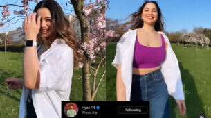 Watch: Sachin Tendulkar’s daughter Sara Tendulkar spins heads in viral Instagram reel, influencer Riaz Aly loves it