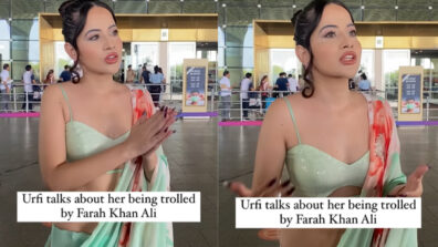 Watch: Urfi Javed sarcastically responds to Farah Khan Ali like ‘boss babe’, see viral video