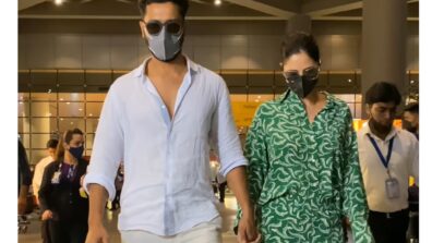 Watch: Vicky Kaushal-Katrina Kaif walk hand-in-hand, return to Mumbai from romantic vacation