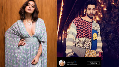 What A Babe: Ileana D’Cruz flaunts sensuality in deep-neck ruffled maxi dress, Varun Dhawan loves it