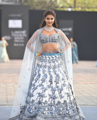 When It Comes To Lehengas, Pooja Hegde Chooses Blue - 0