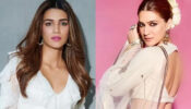 White Is Staple For Kriti Sanon: From Off-Shoulder Ruched Dress To Button-Down With Corsets, Check Out